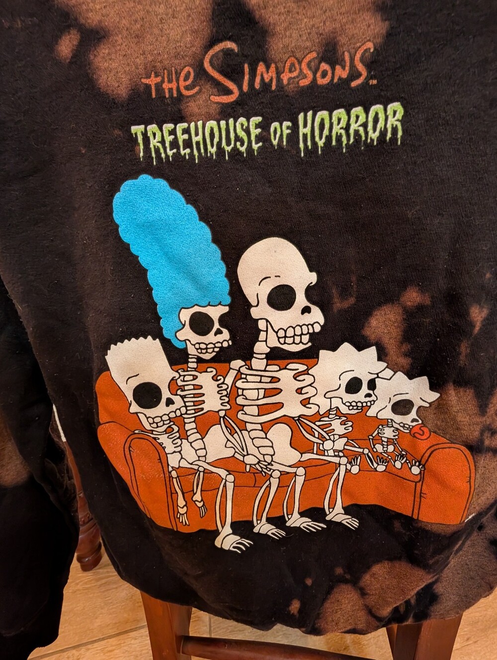 Women's Simpsons Halloween Sweatshirt